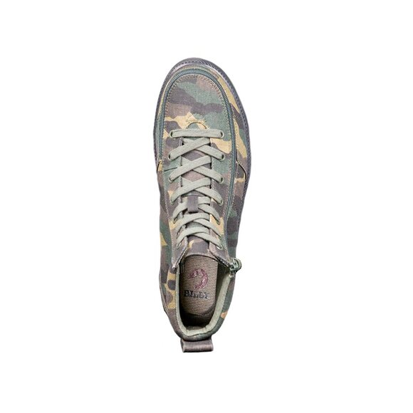NEW Billy Footwear Men's Sneaker High Top Zip Up Camo Adaptive Size 10 M BY583 - Picture 4 of 6